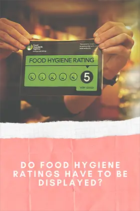 Do Food Hygiene Ratings Have to be Displayed?